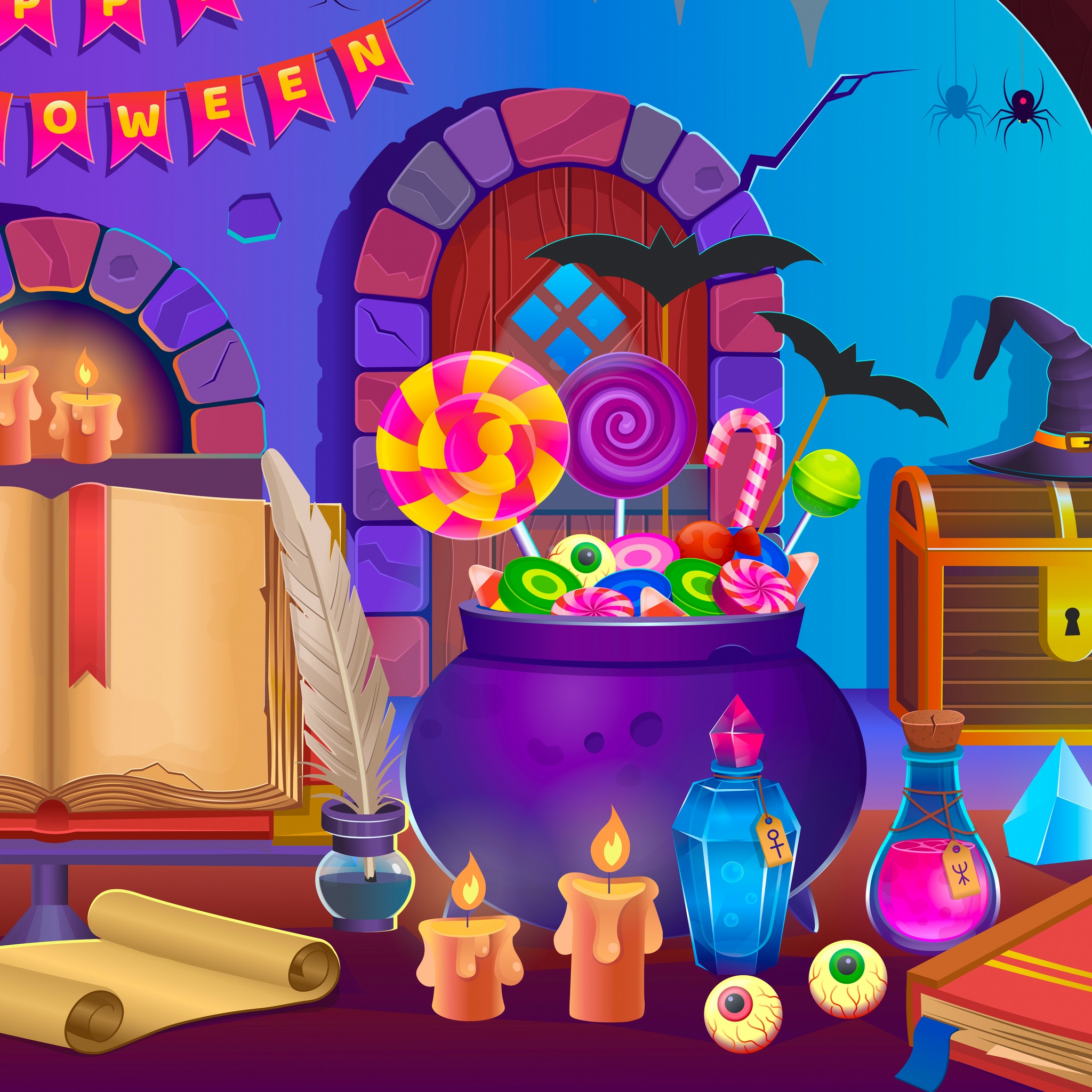 Halloween Candy Decor jigsaw puzzle by Gotiva