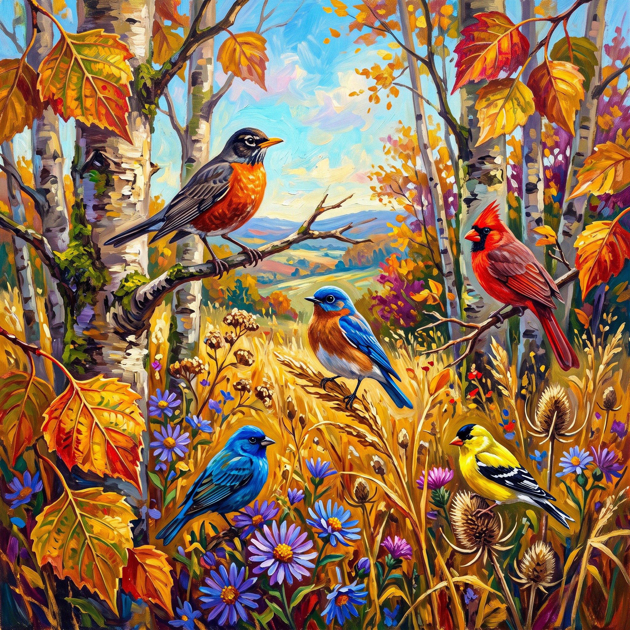 Birds jigsaw puzzle by Gotiva