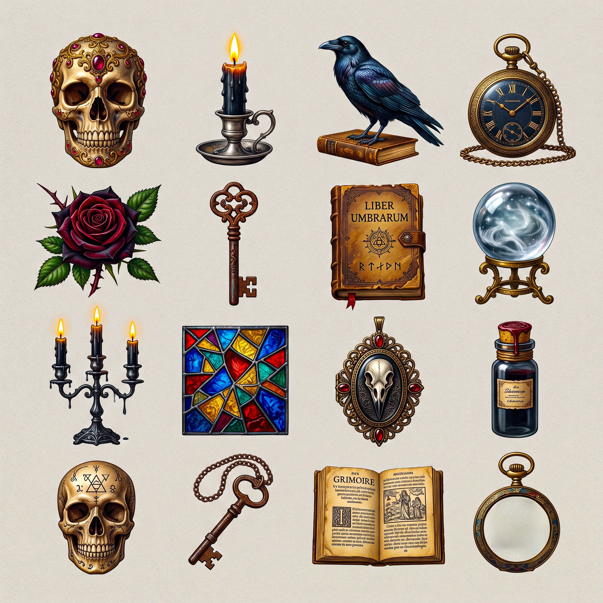Creepy Stuff jigsaw puzzle by Raven Veil