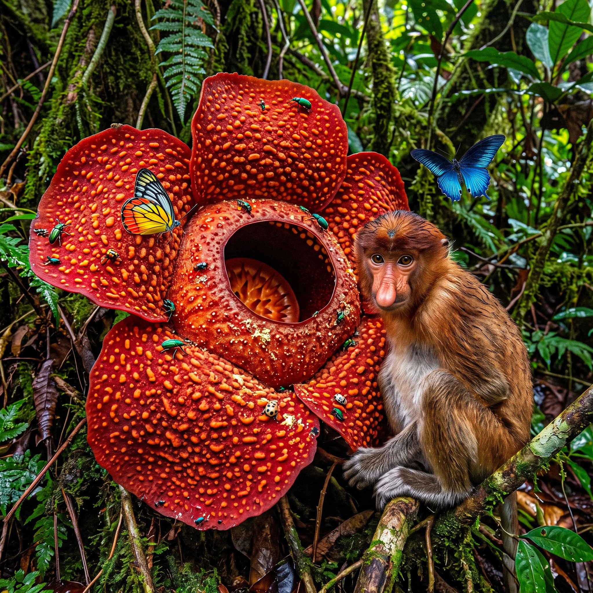 Monkey jigsaw puzzle by Gotiva