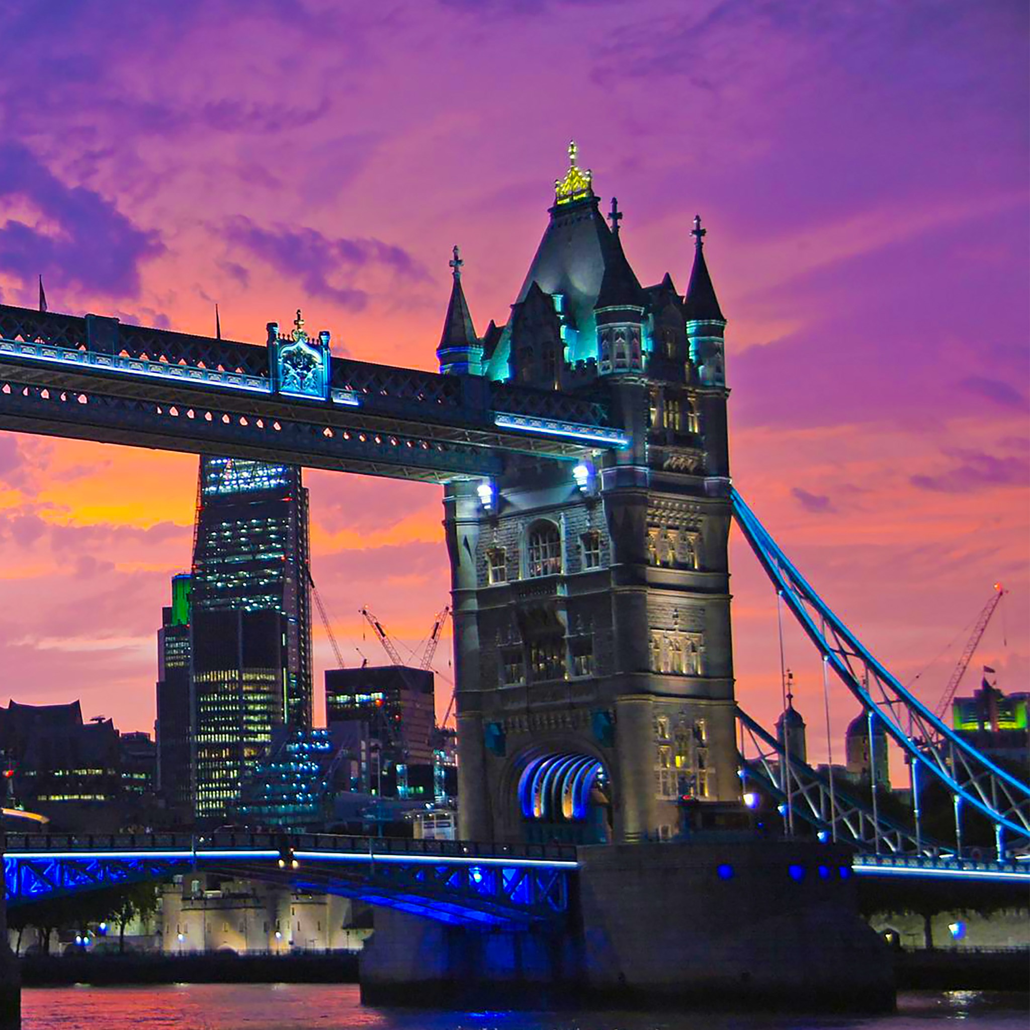 Sunset Over The Tower Bridge jigsaw puzzle by Gotiva