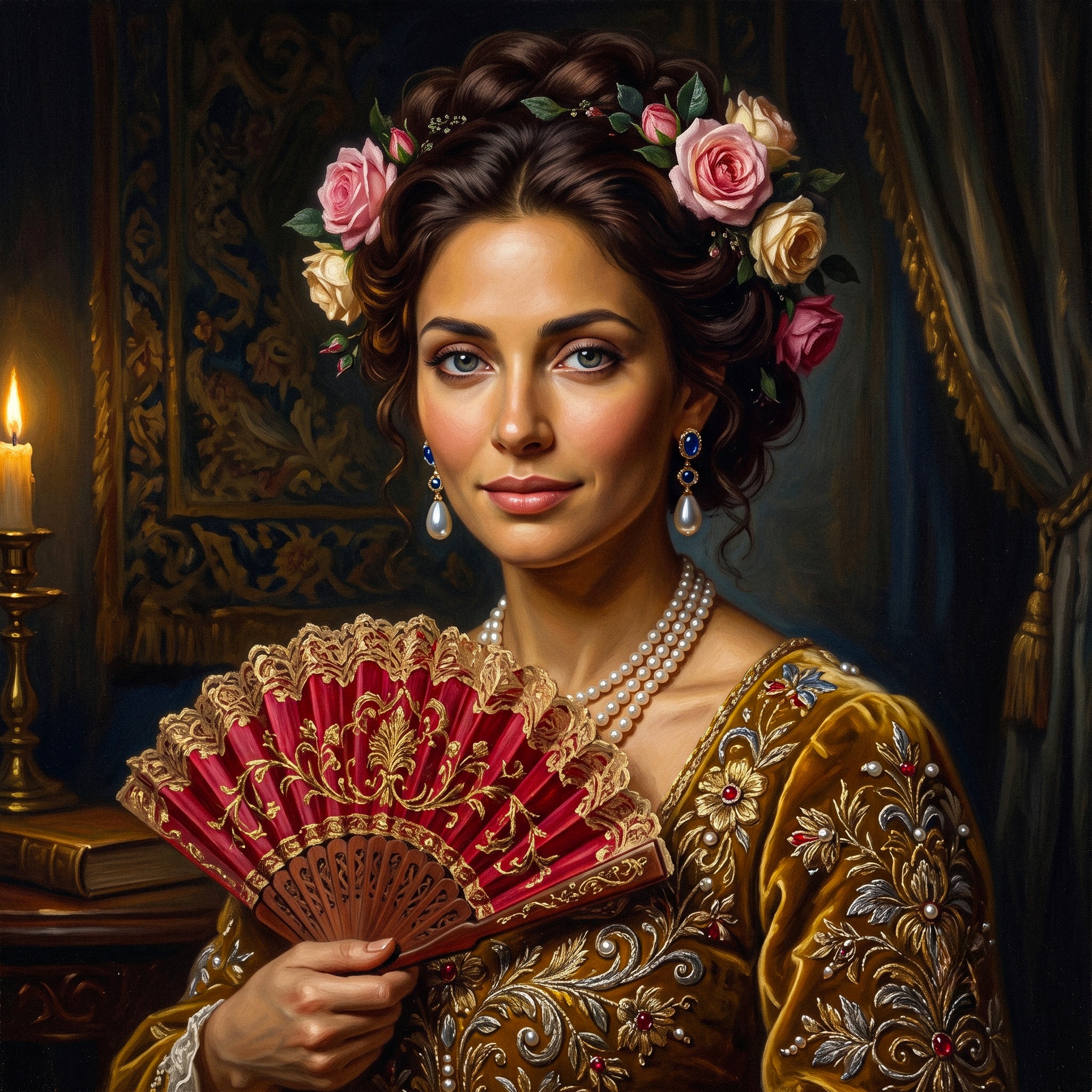 Spanish Queen jigsaw puzzle by Lady Elara