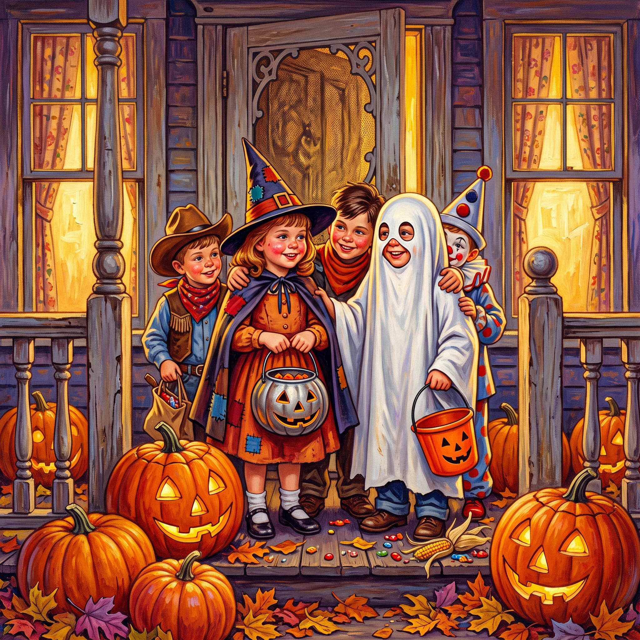 Halloween jigsaw puzzle by Classic Art Jenny