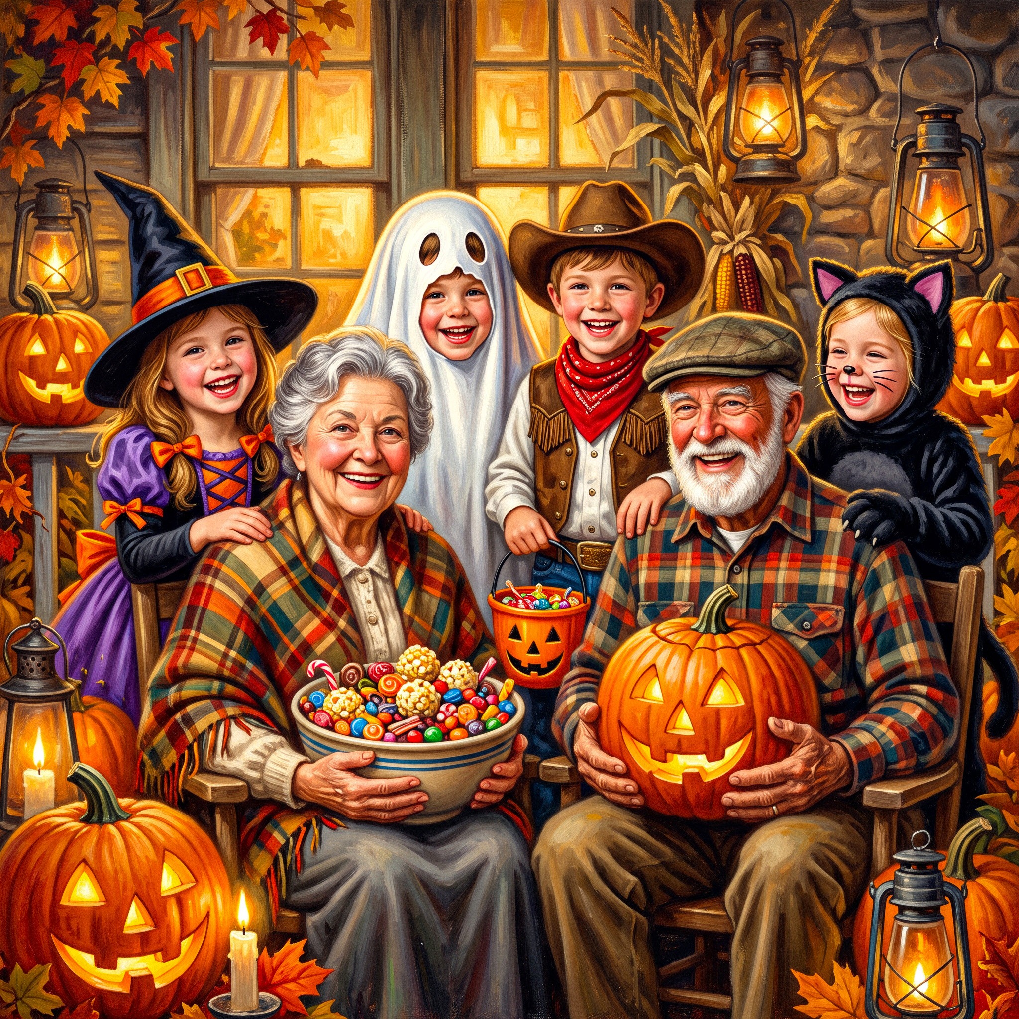 Grandparents jigsaw puzzle by Classic Art Jenny