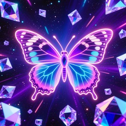 Neon Butterfly