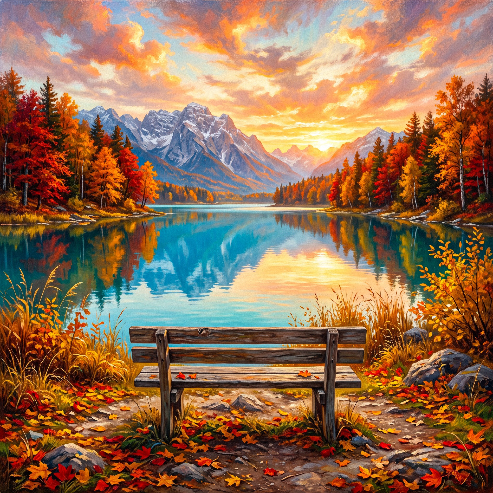 Lake View jigsaw puzzle by Gotiva