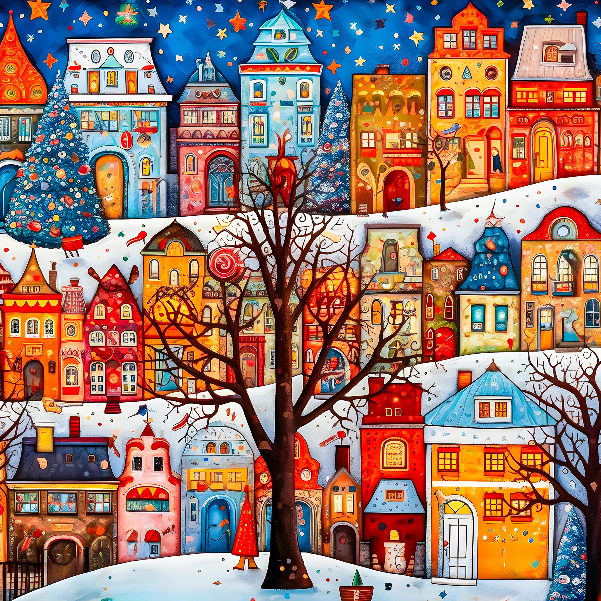 Icy wonderland jigsaw puzzle by Gotiva
