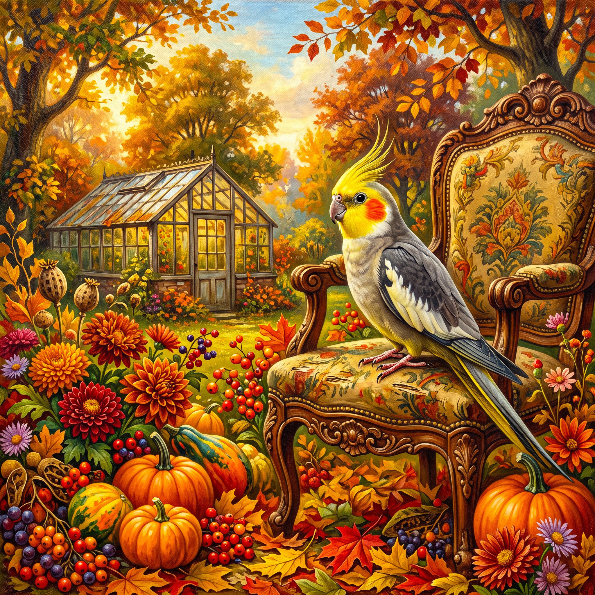 Fancy Bird jigsaw puzzle by Gotiva