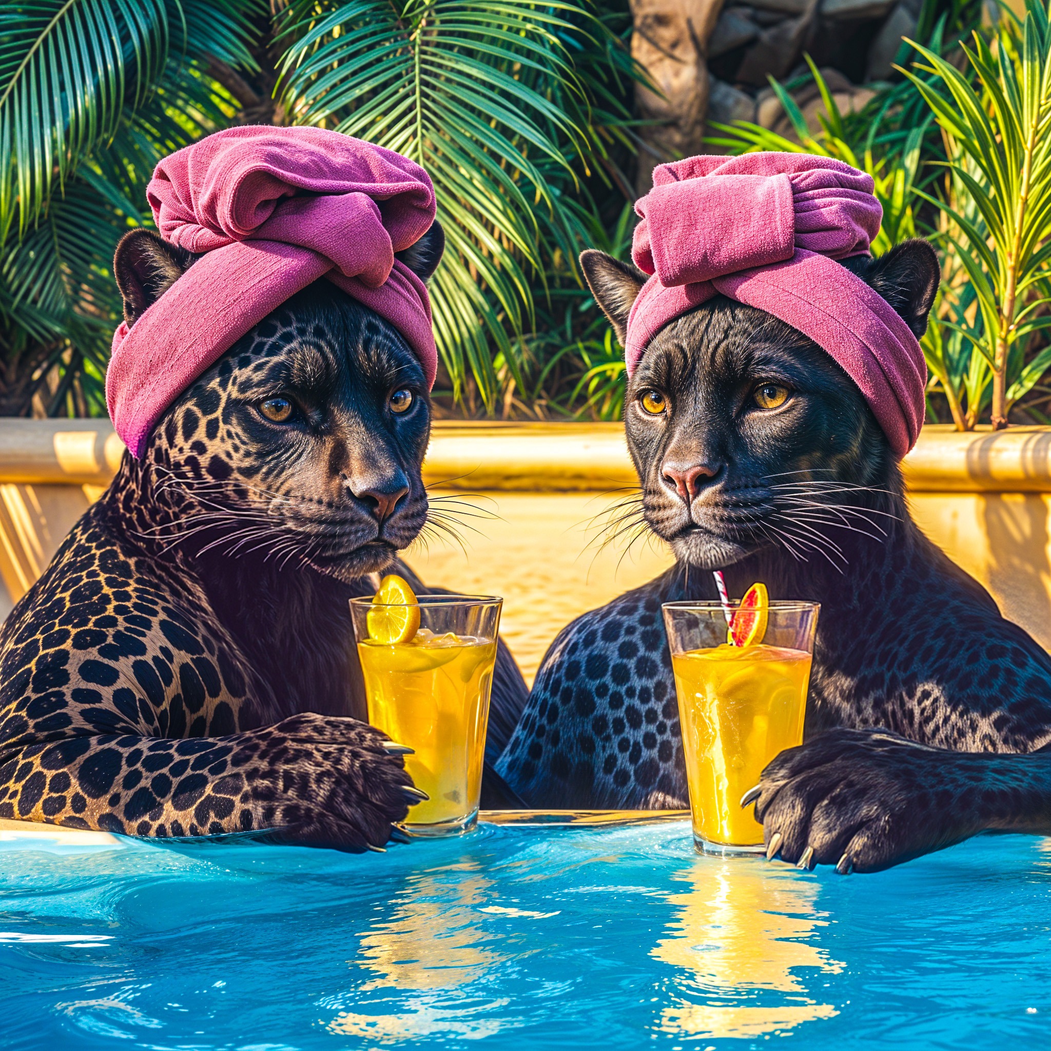 Savanna Sips jigsaw puzzle by Gotiva