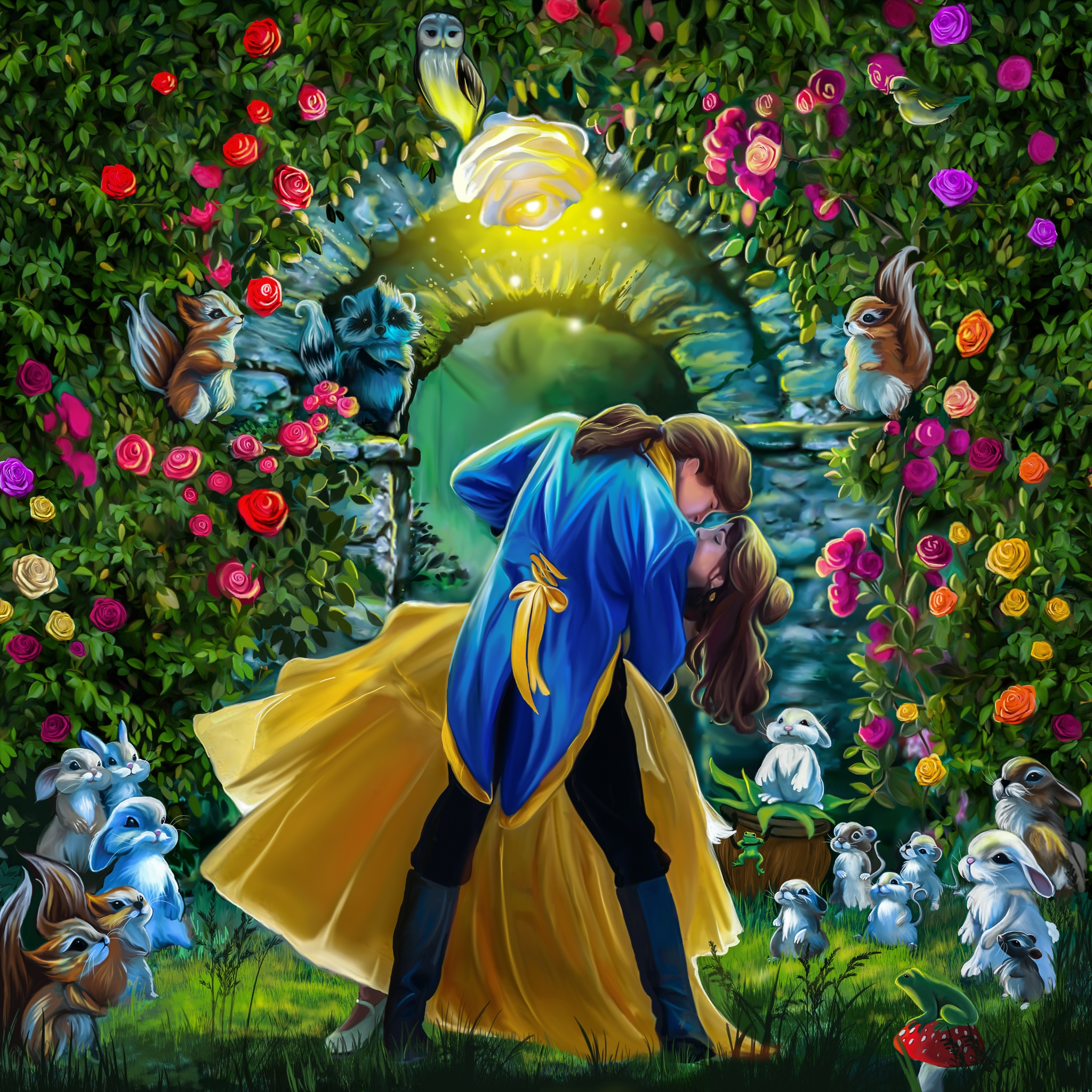 Fairy Tale Love jigsaw puzzle by Gotiva