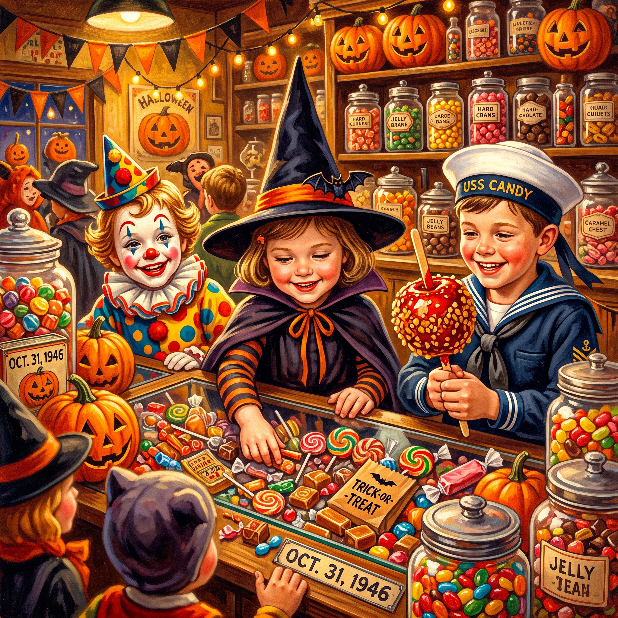Sweets jigsaw puzzle by Classic Art Jenny