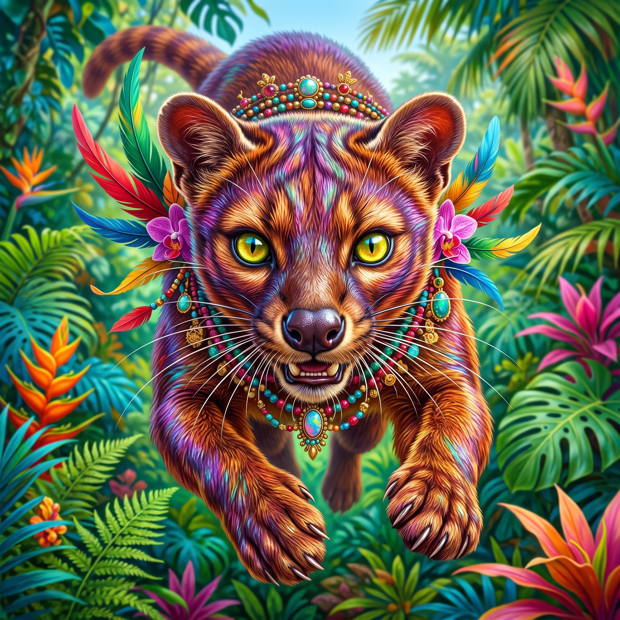Wild Cat jigsaw puzzle by Animalia