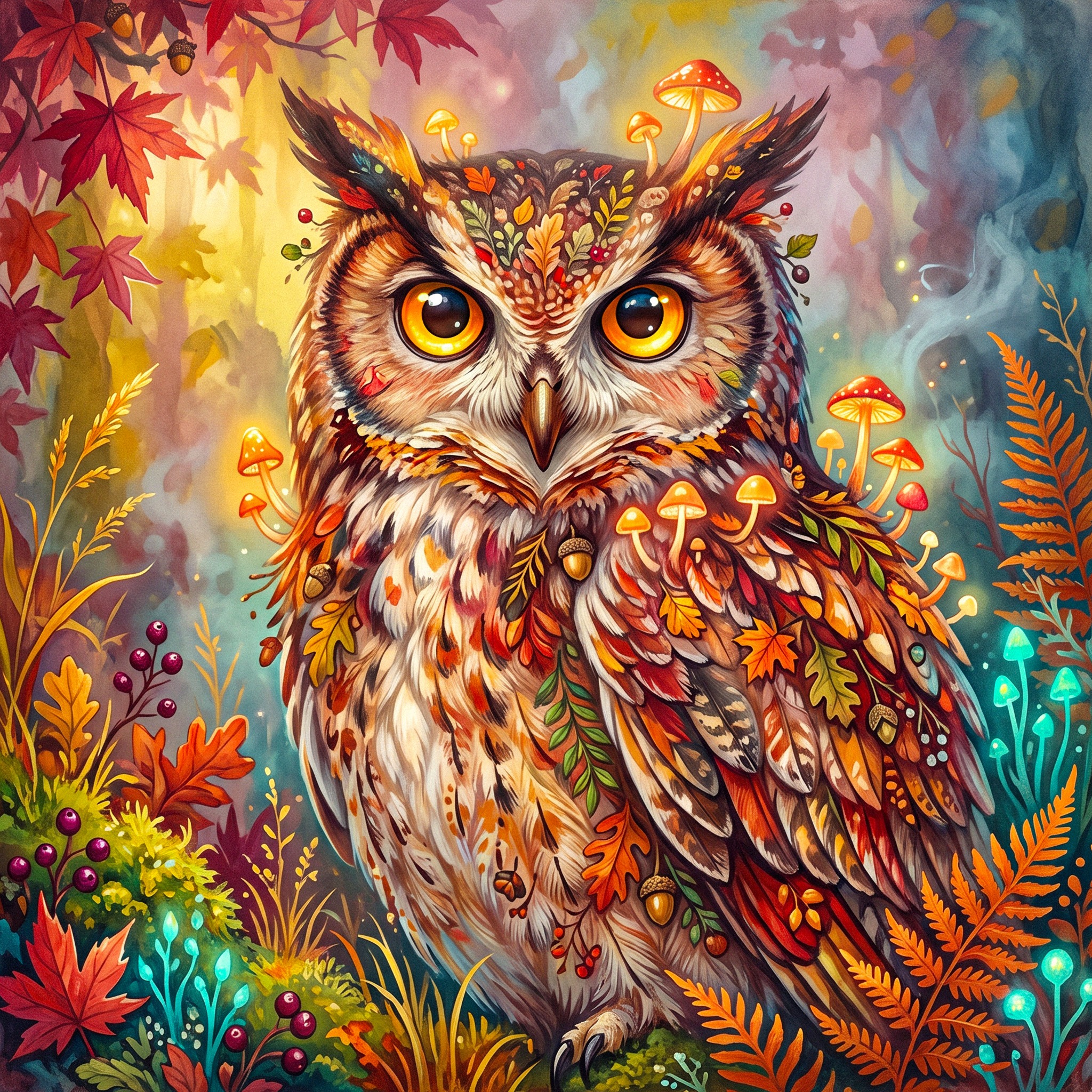 Owl jigsaw puzzle by Gotiva