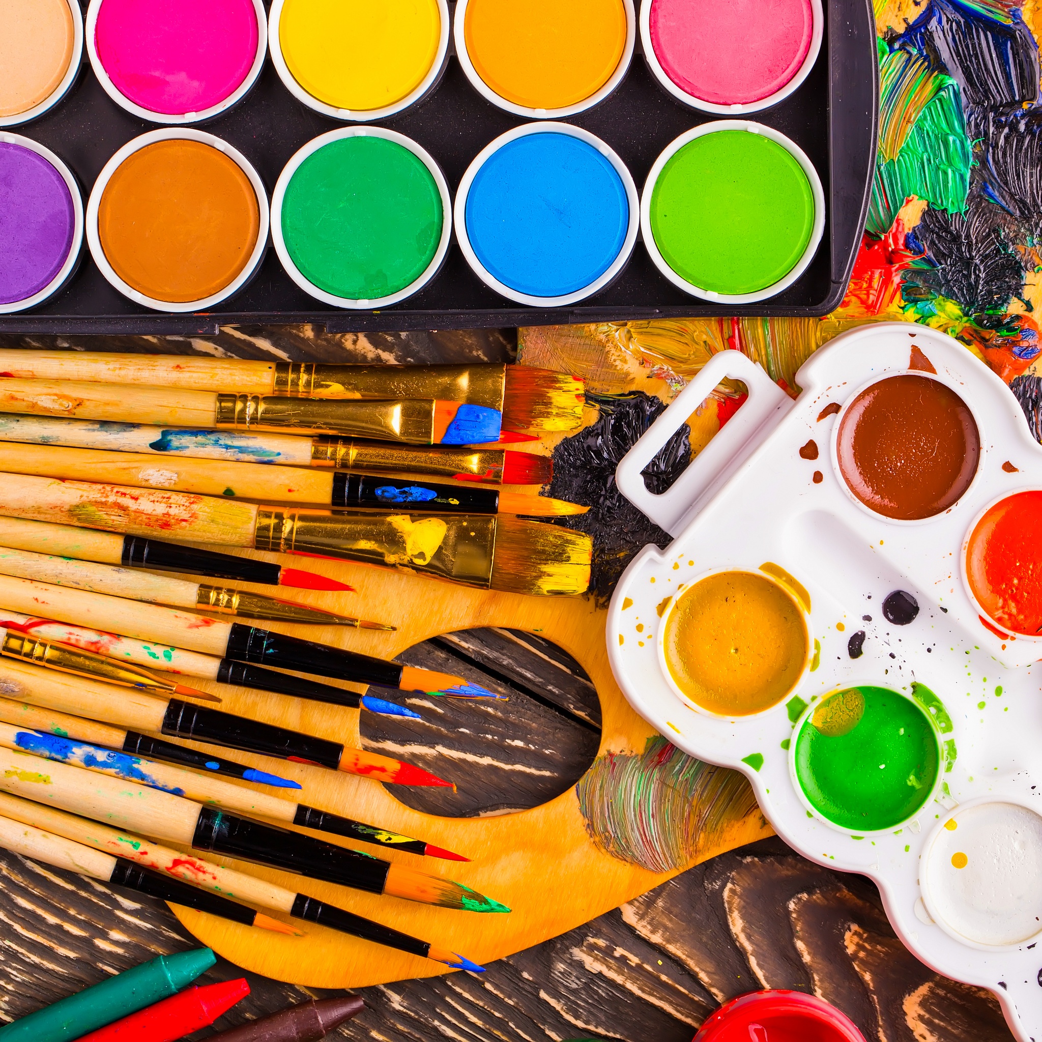 Art Color Pallete jigsaw puzzle by Gotiva