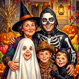 Family jigsaw puzzle by Classic Art Jenny