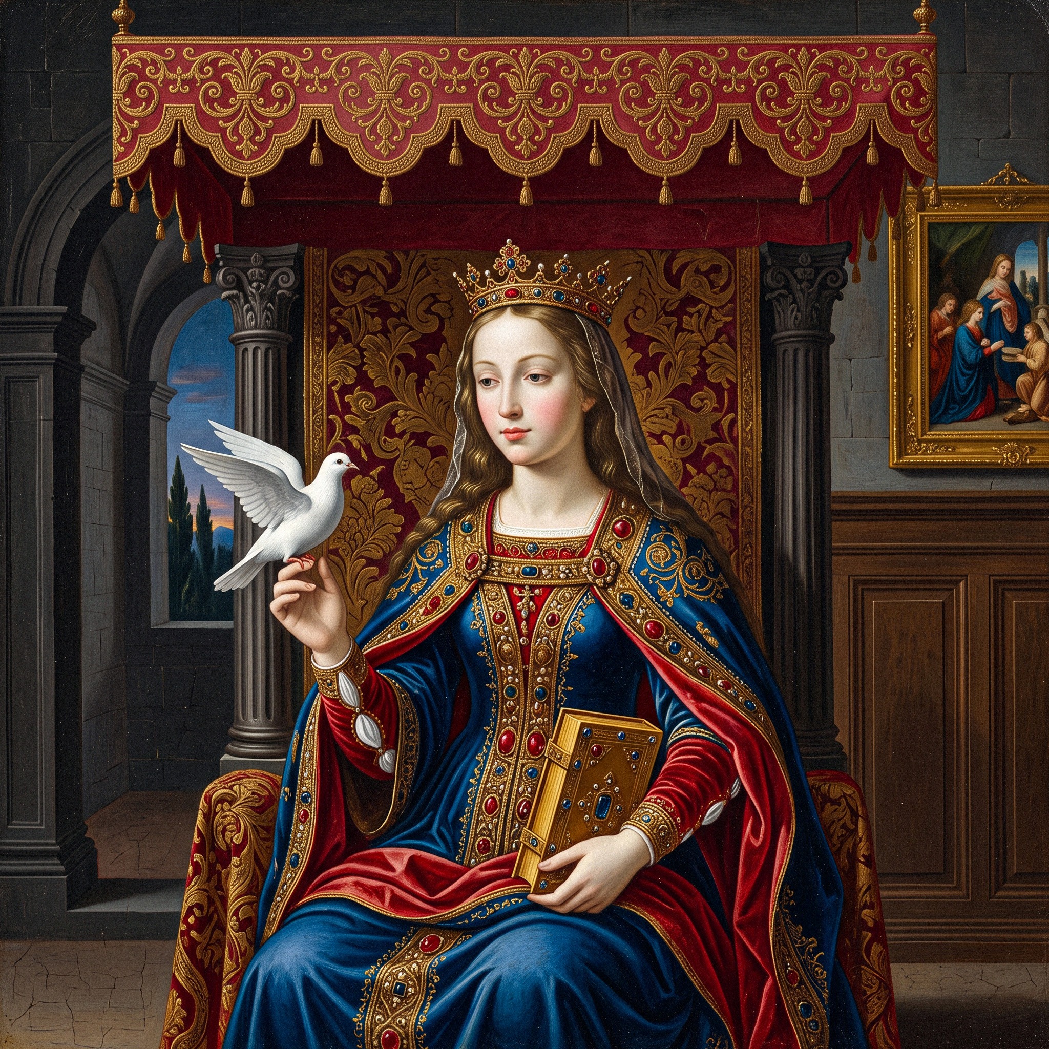 Queen jigsaw puzzle by Lady Elara