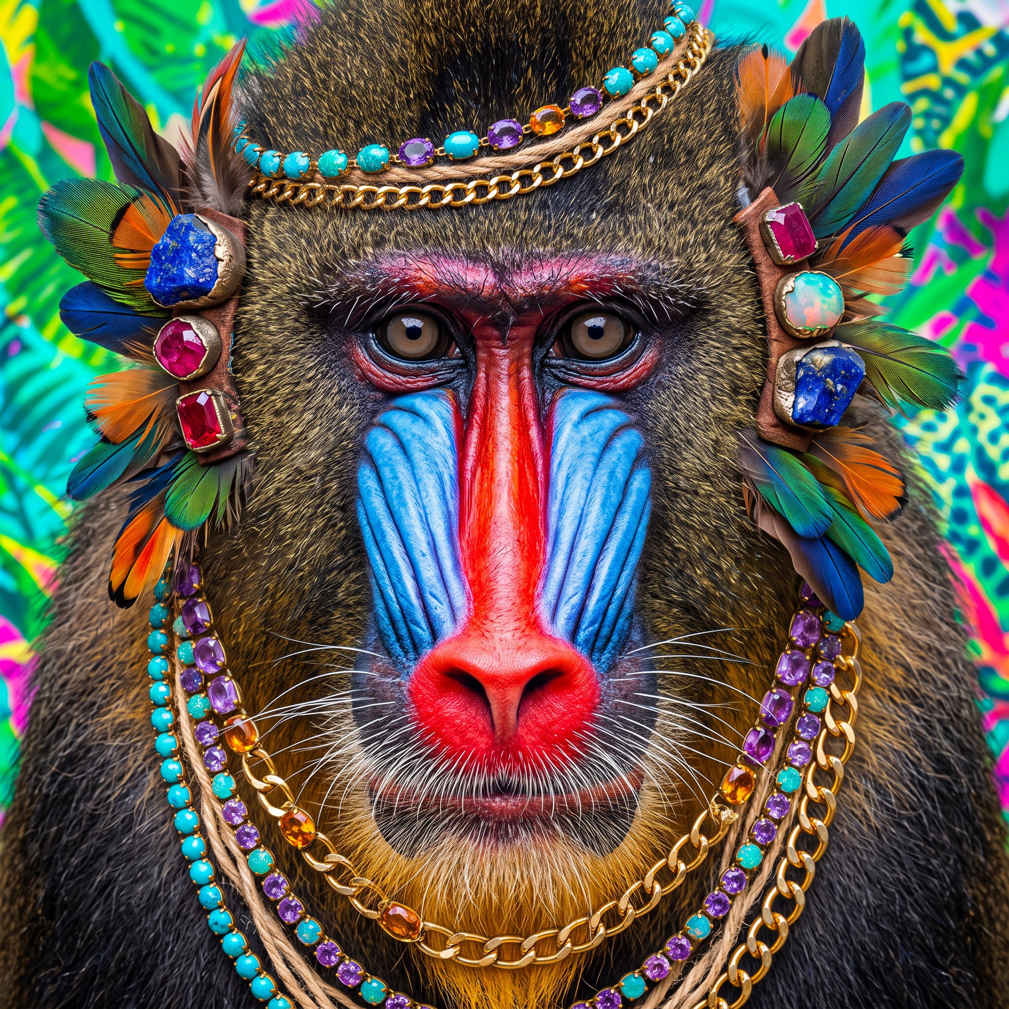 Monkey jigsaw puzzle by Gotiva