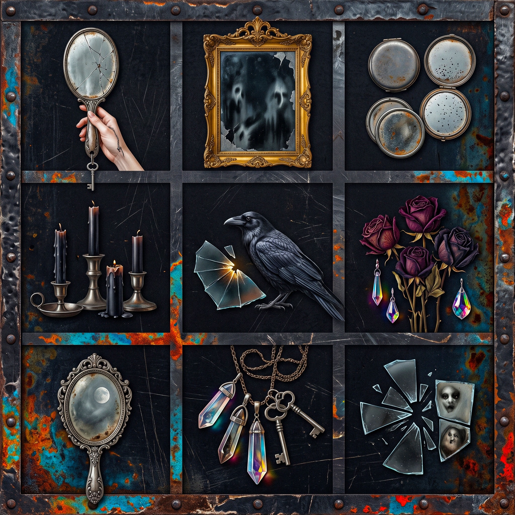 Collage jigsaw puzzle by Raven Veil