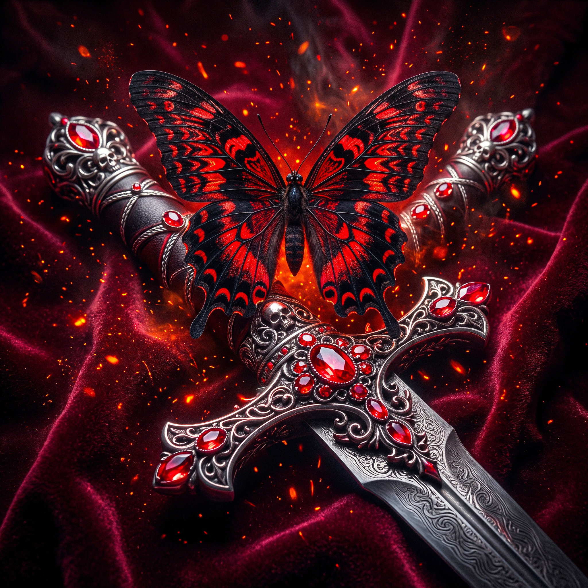 Buterfly Sword jigsaw puzzle by Raven Veil