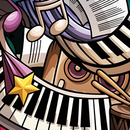 Music hand drawn doodle jigsaw puzzle by Gotiva