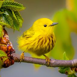 Cute Yellow Bird jigsaw puzzle by Gotiva