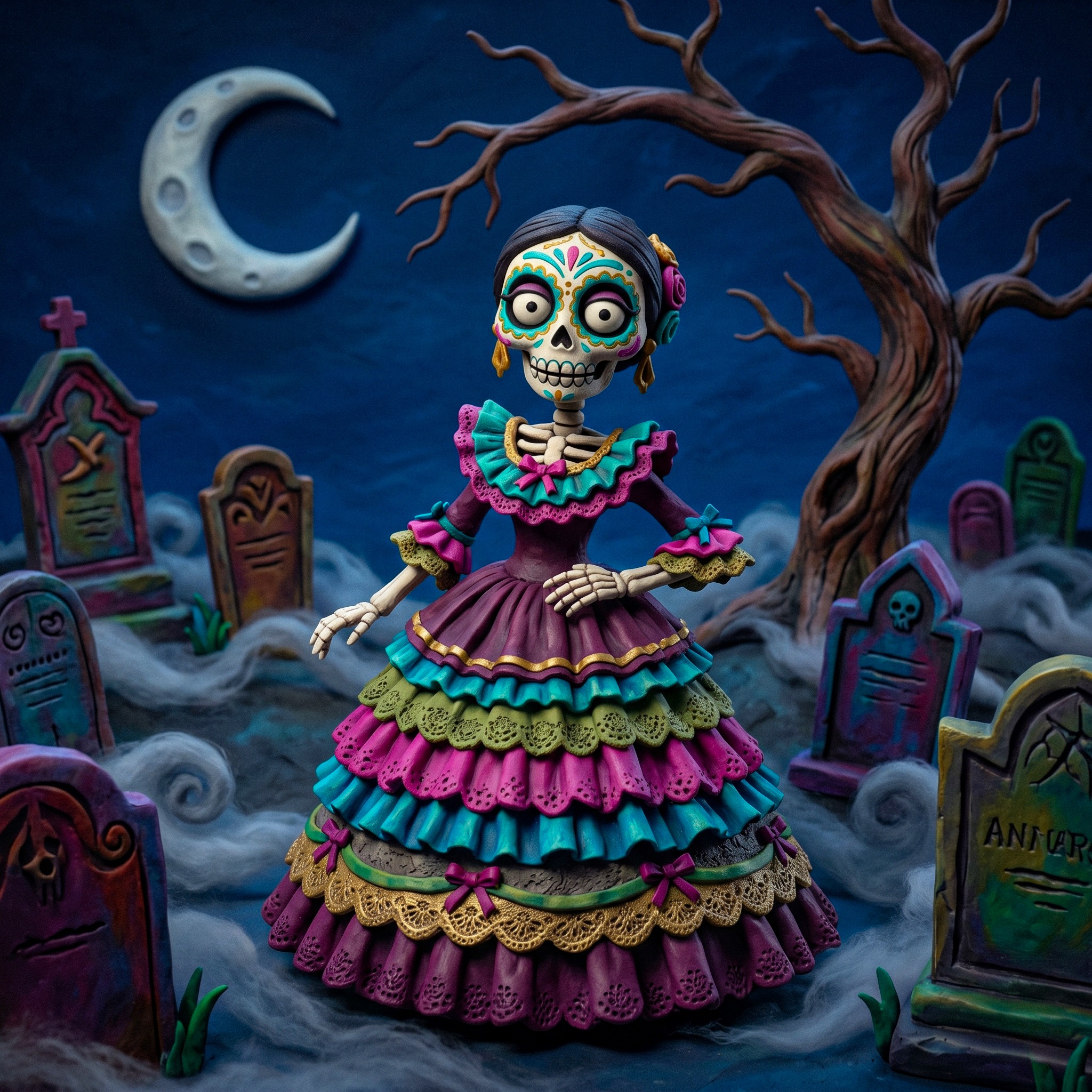 Cementary jigsaw puzzle by Soft Haunt