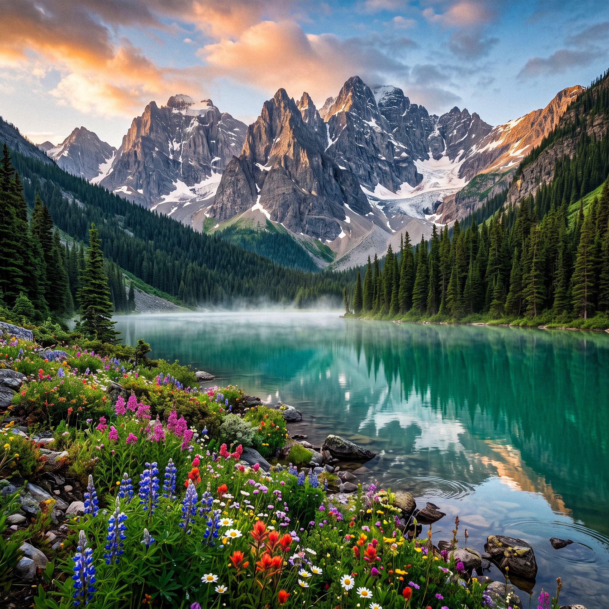 Wild Mountains jigsaw puzzle by Grant Photography