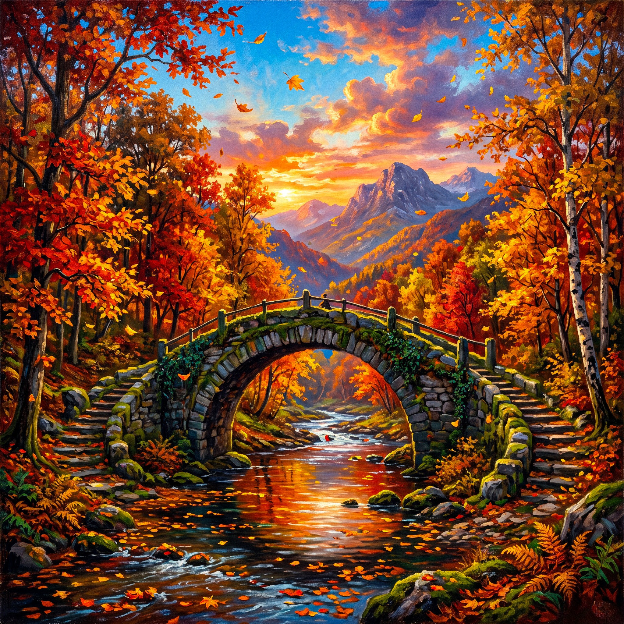 Bridge jigsaw puzzle by Gotiva