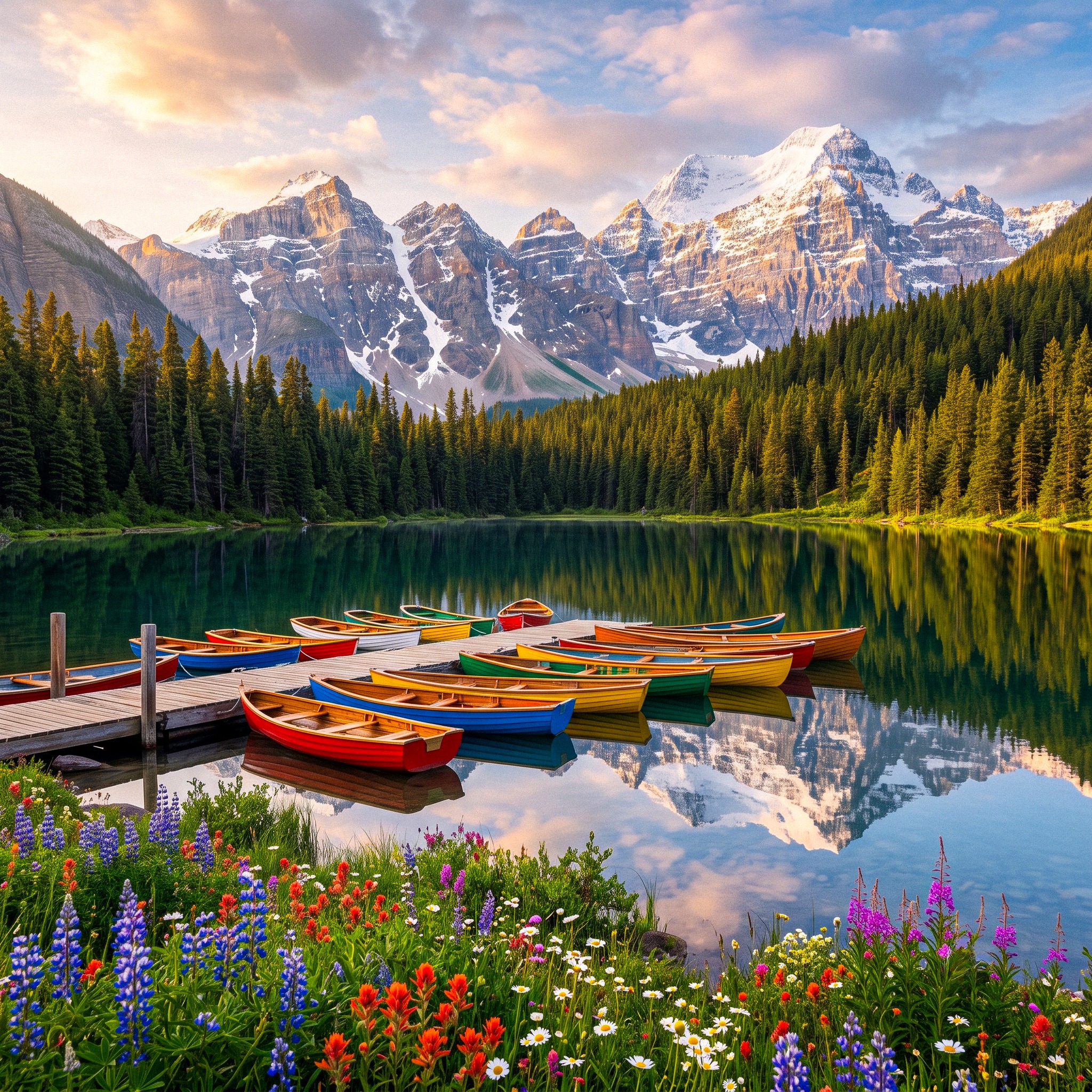 Kayaks jigsaw puzzle by Grant Photography