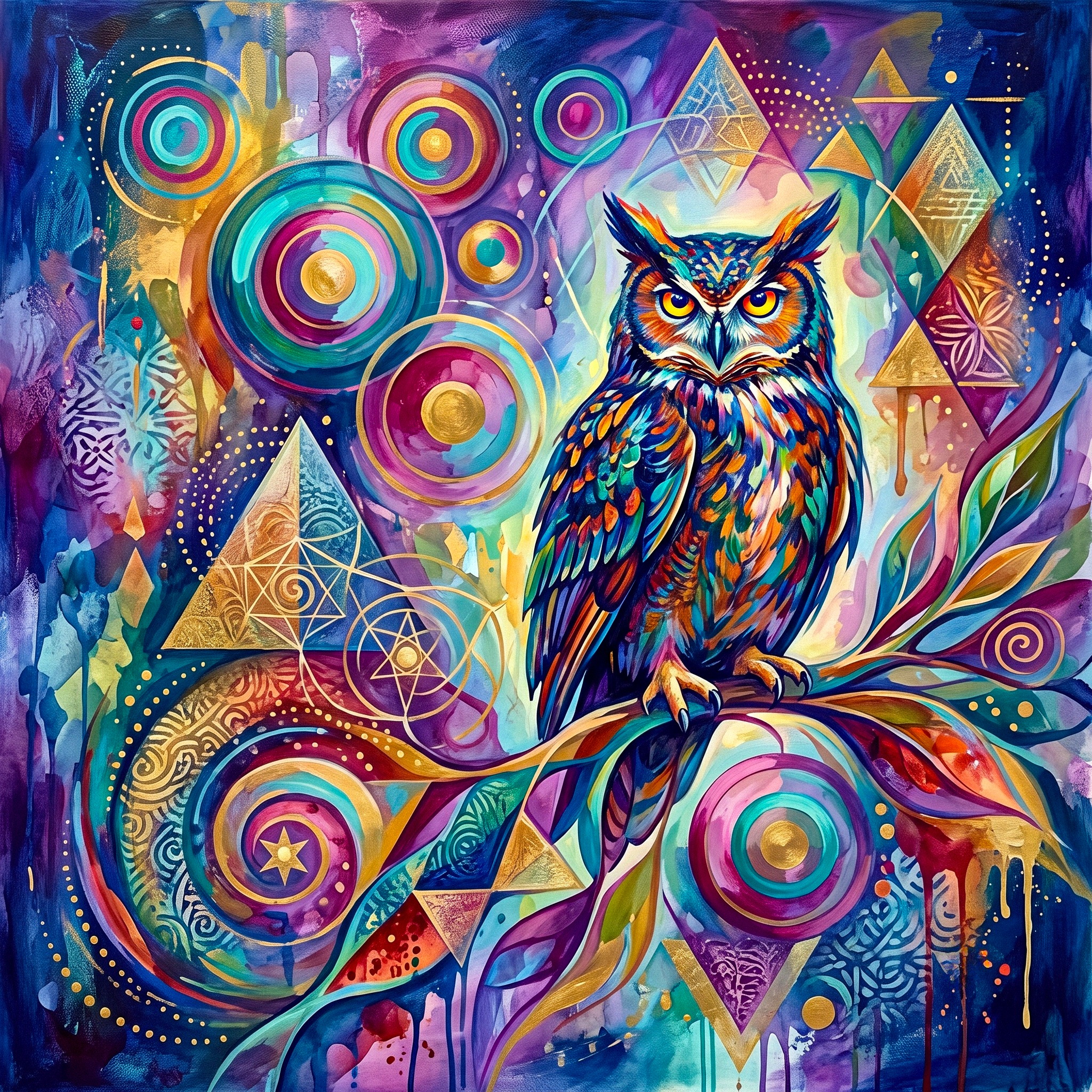 Owl jigsaw puzzle by Gotiva