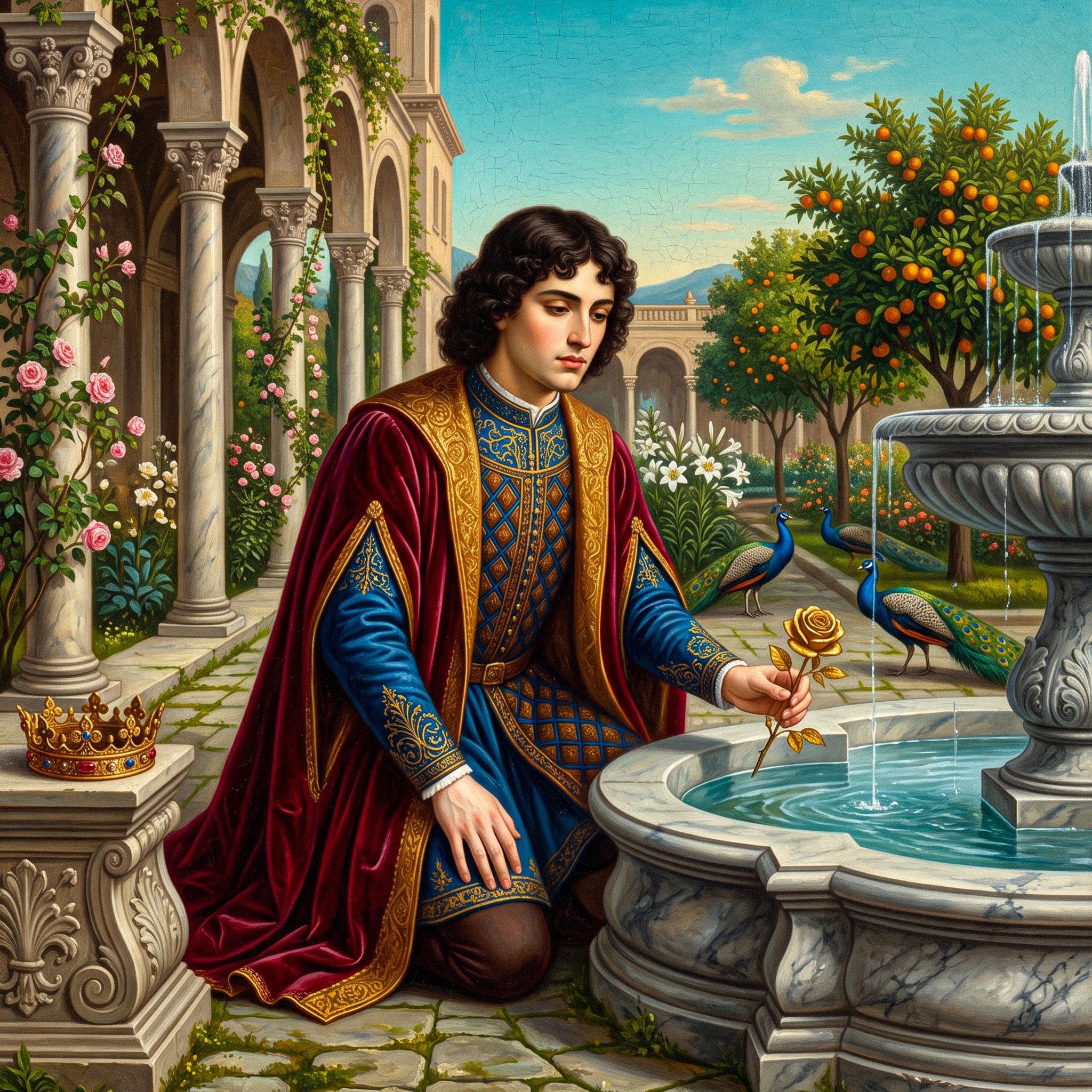 Water Fountain jigsaw puzzle by Lady Elara