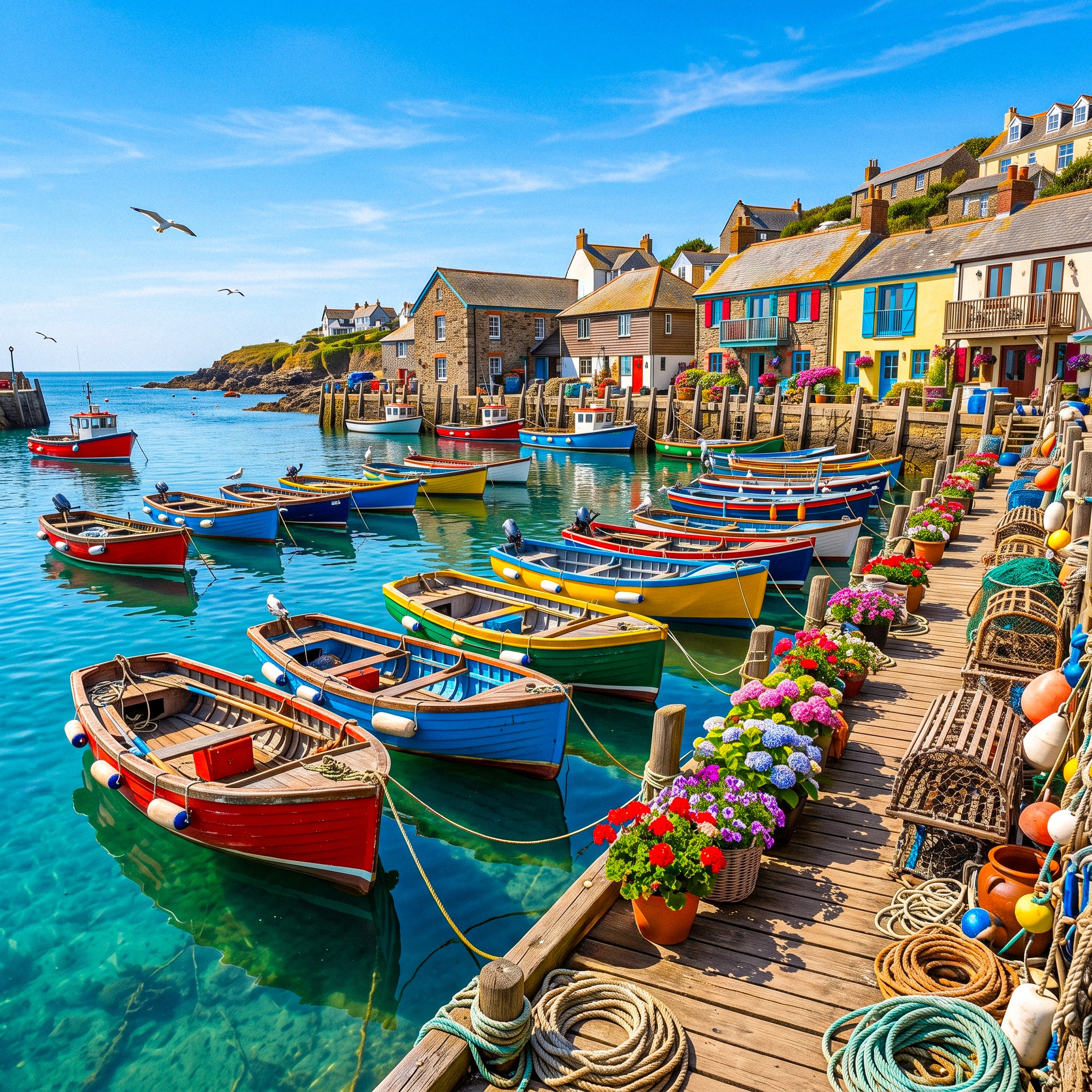 Boats jigsaw puzzle by Grant Photography
