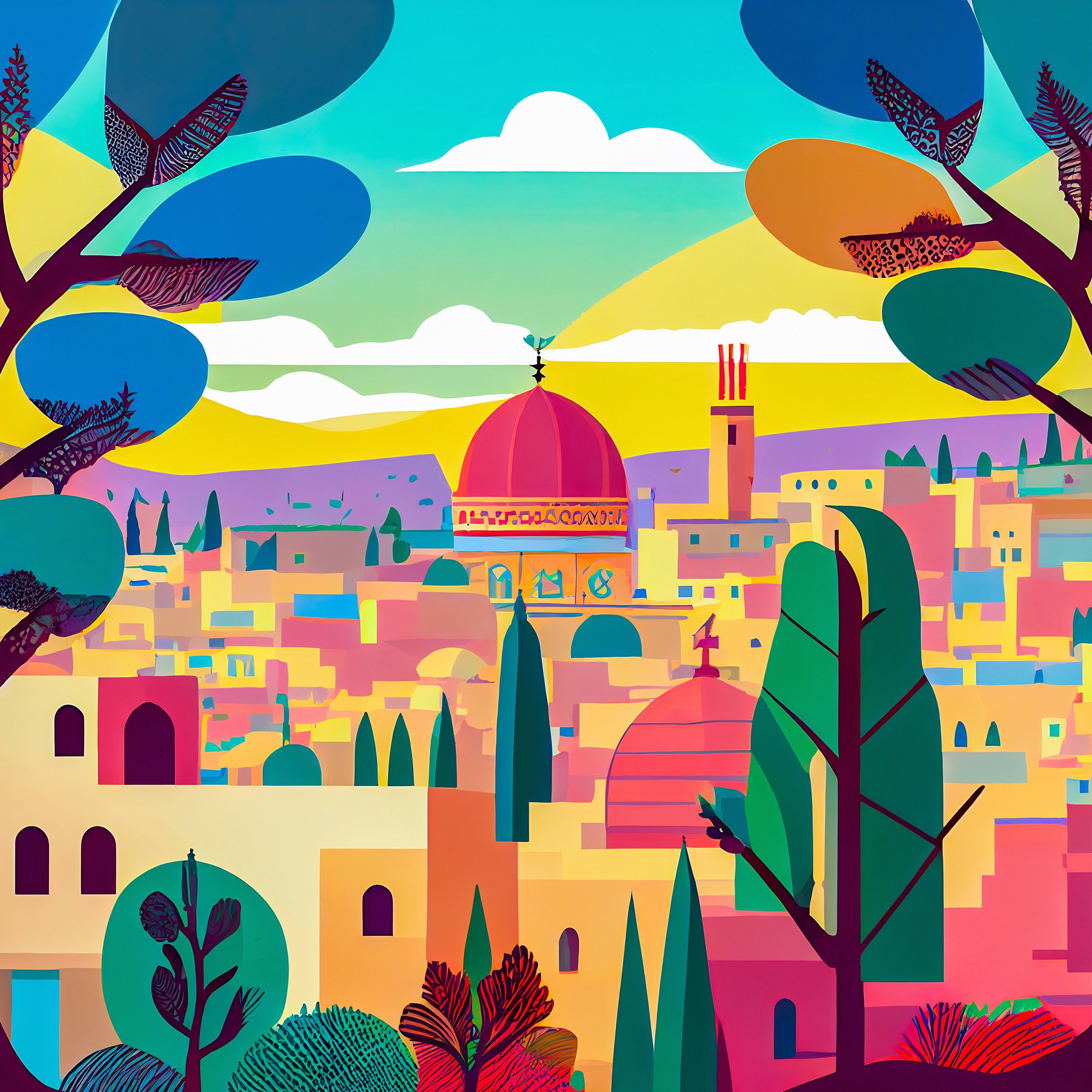 Jerusalem jigsaw puzzle by Gotiva