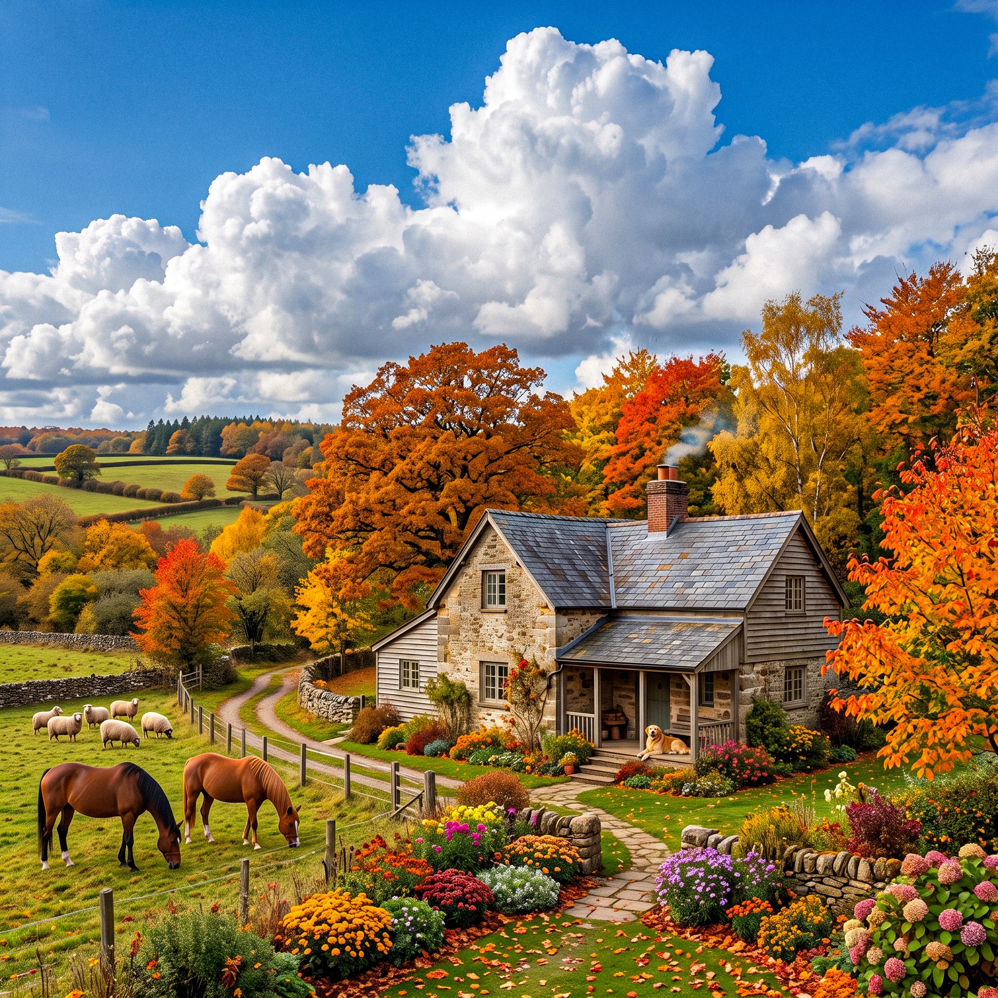 Autumn Calm jigsaw puzzle by Grant Photography