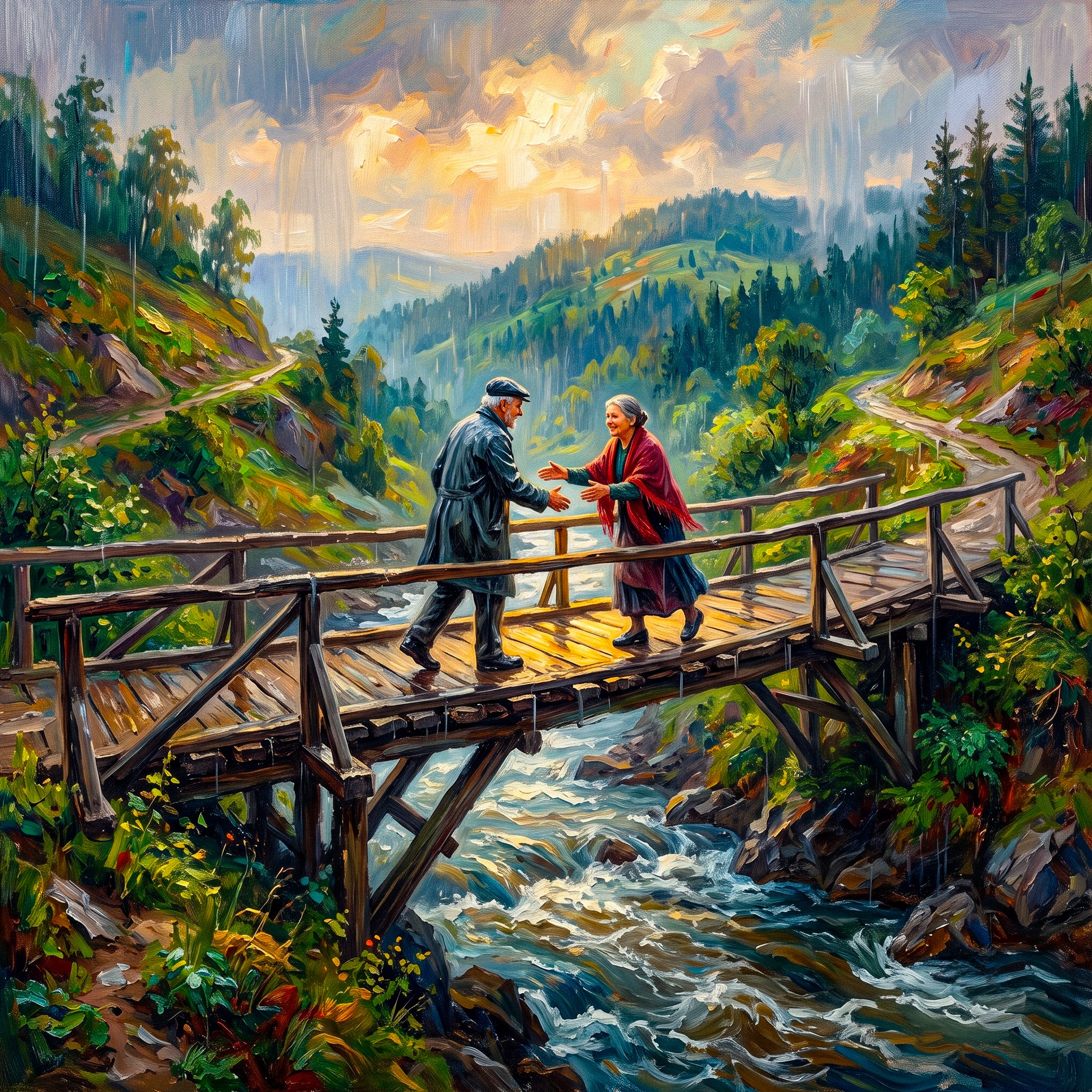 Meeting jigsaw puzzle by Gotiva