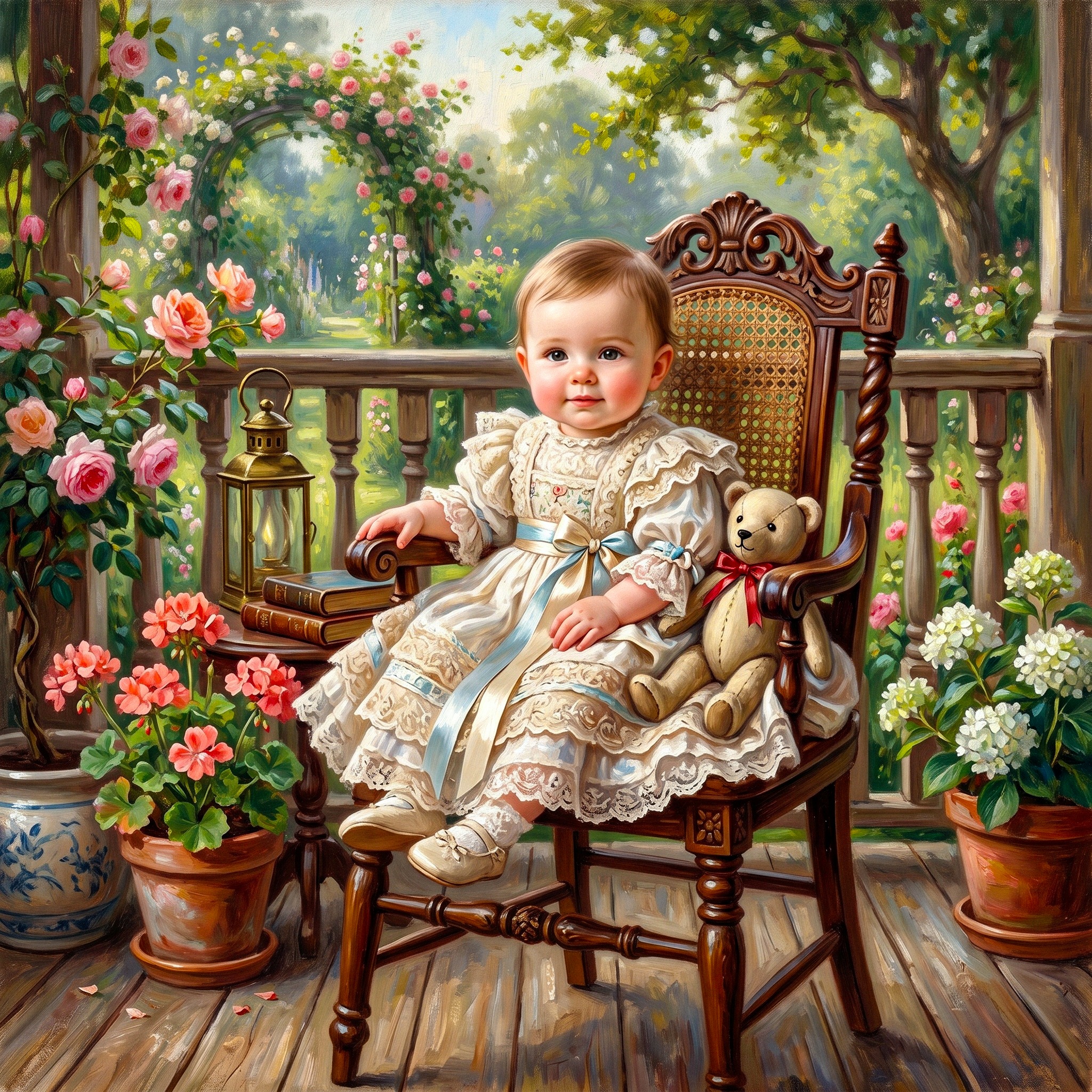 Baby jigsaw puzzle by Eliza Fairbourne