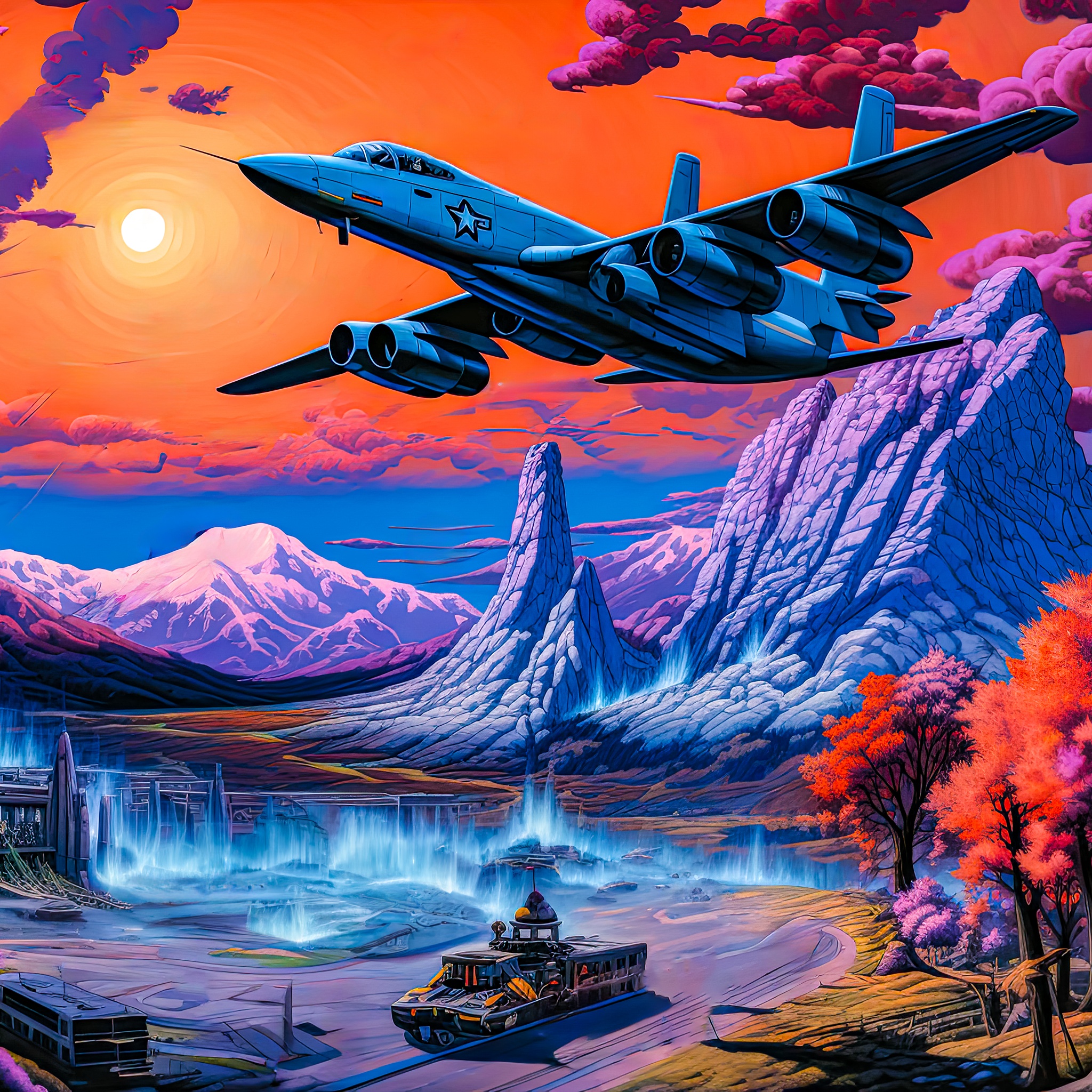 When the sun goes up jigsaw puzzle by Gotiva