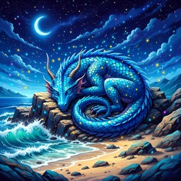 Dragon on the Beach