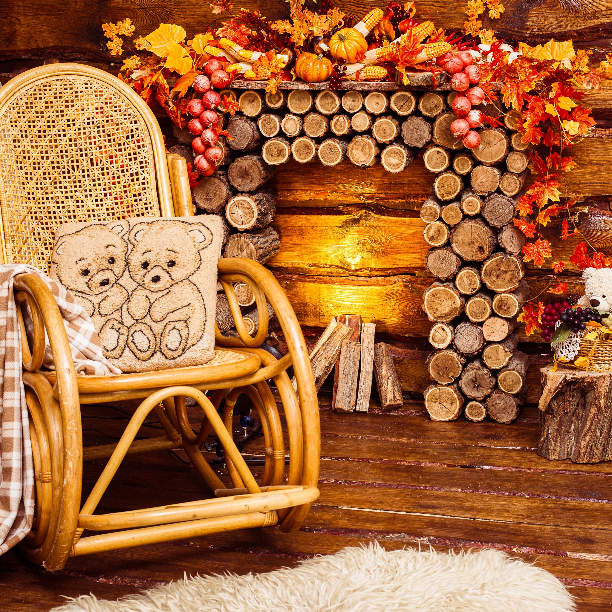Cosy Autumn Home jigsaw puzzle by Gotiva