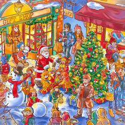 Christmas Festival jigsaw puzzle by Gotiva