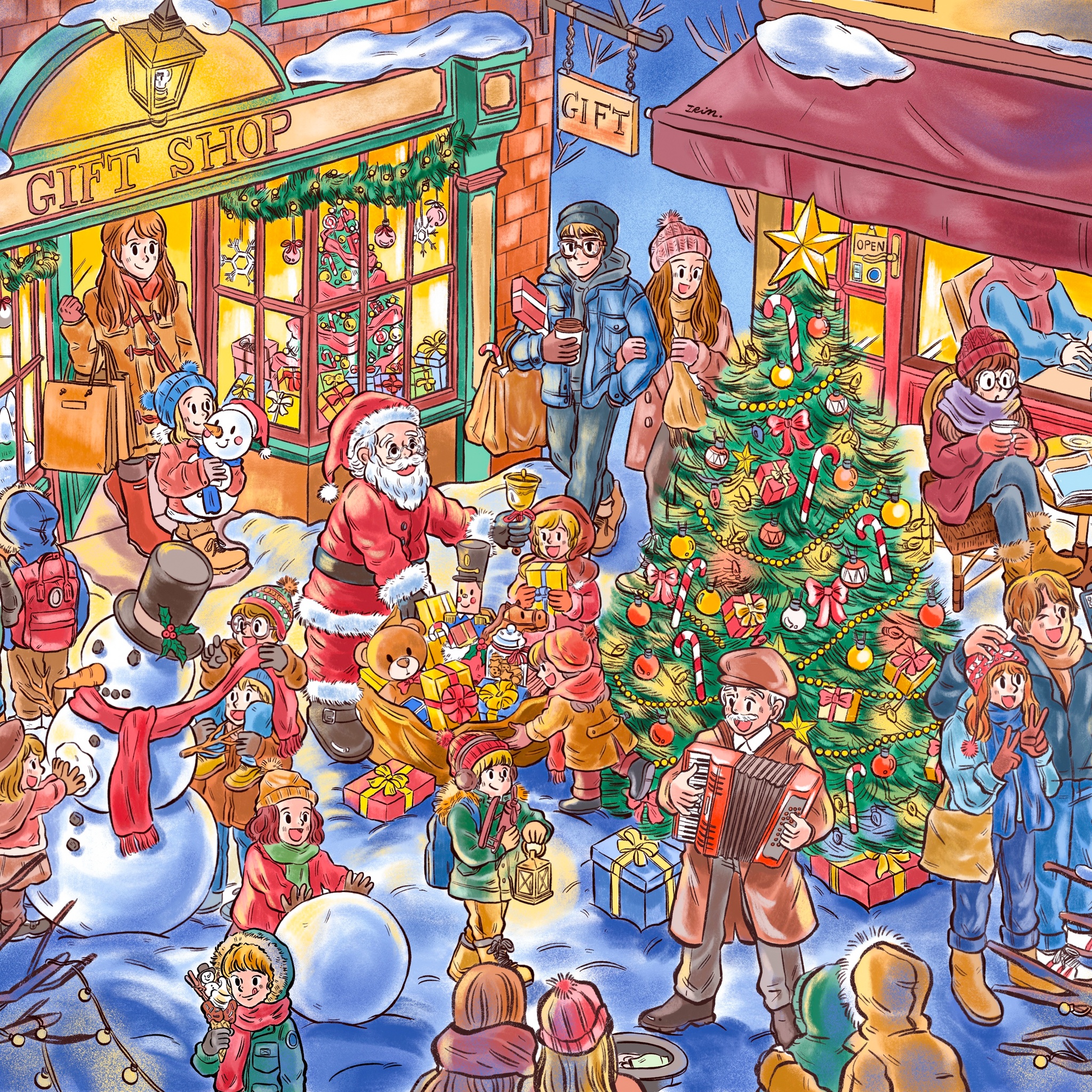 Christmas Festival jigsaw puzzle by Gotiva