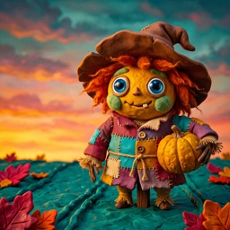 Scarecrow jigsaw puzzle by Soft Haunt