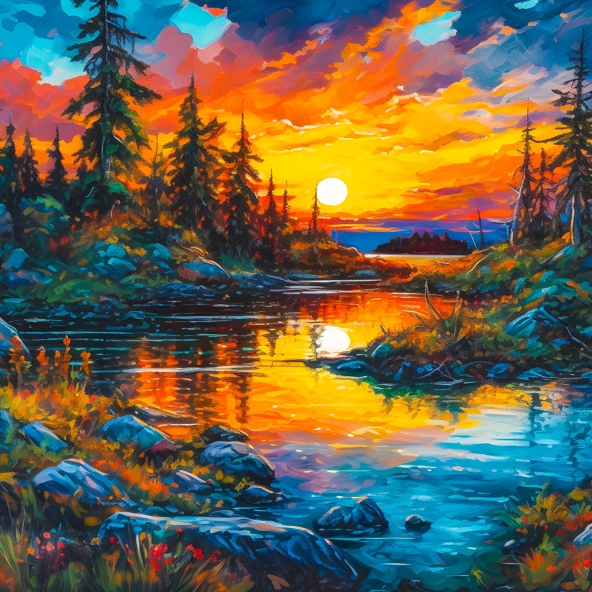 Wild and calm jigsaw puzzle by Gotiva