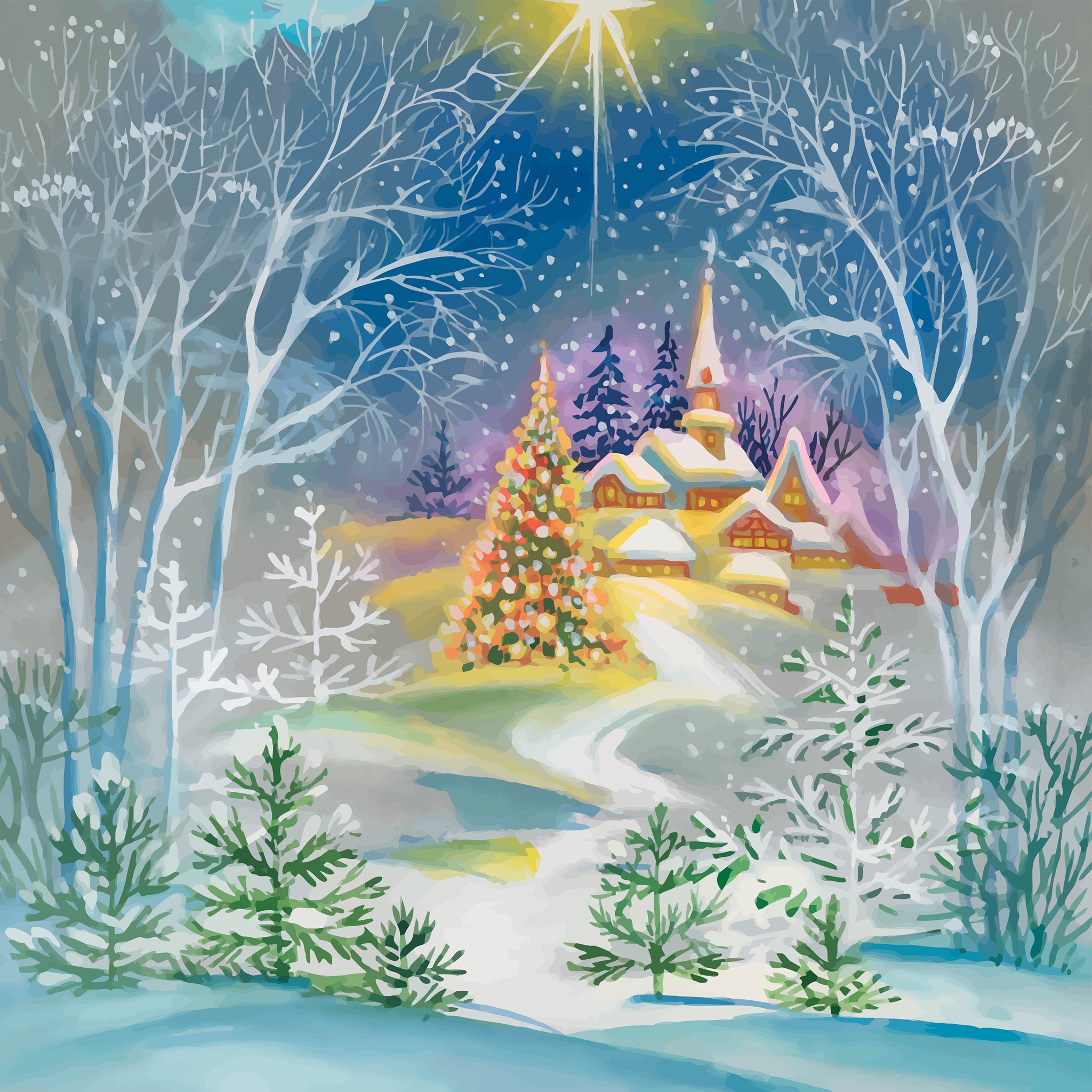 Christmas Spirit jigsaw puzzle by Gotiva
