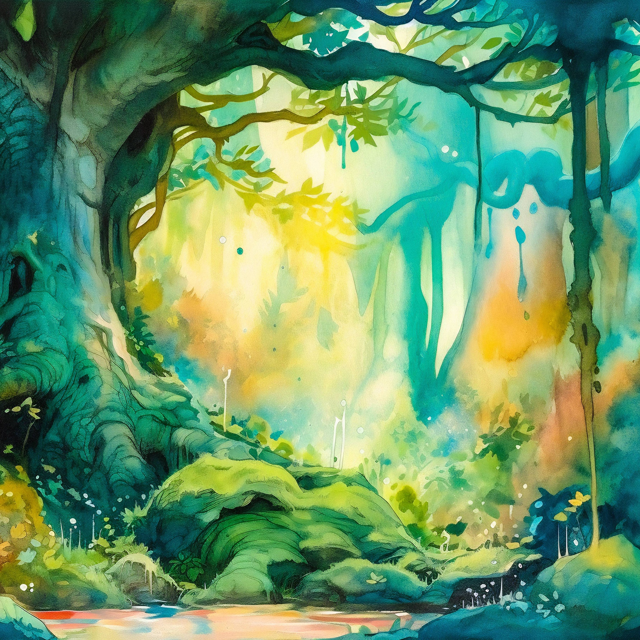 Enchanted forest jigsaw puzzle by Gotiva