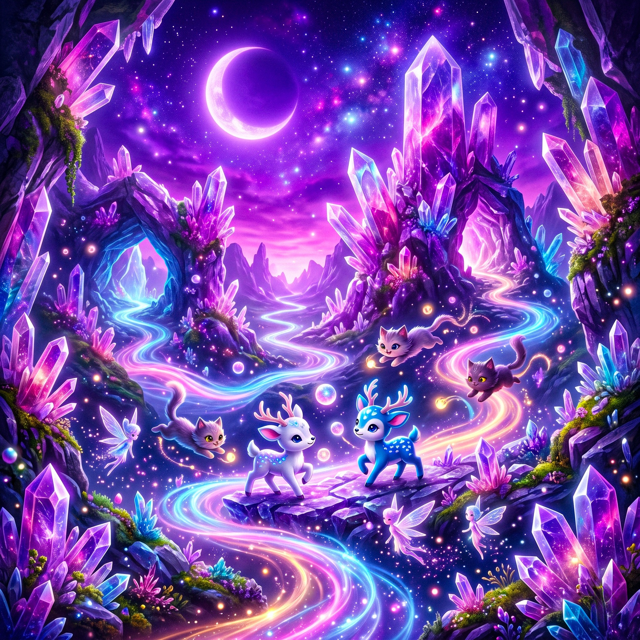 Magical Land jigsaw puzzle by Veloura Moonpetal