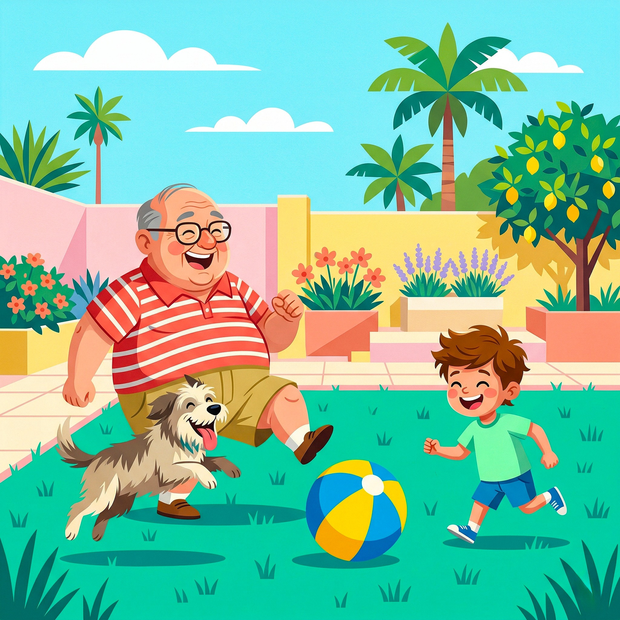 Play Time jigsaw puzzle by Grandpa Doodle