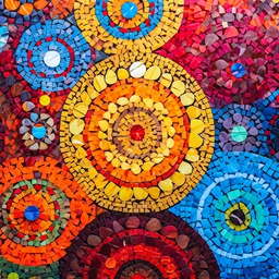 Mesmerizing Mandala Mosaic jigsaw puzzle by Gotiva