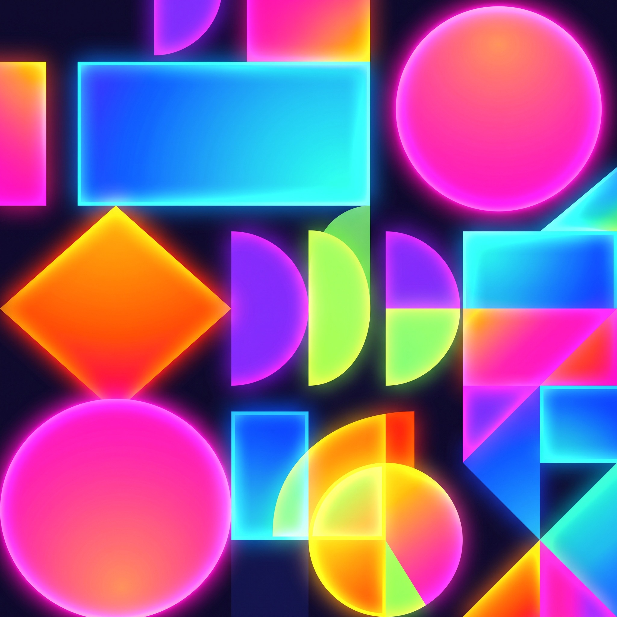 Shapes jigsaw puzzle by Colorithm