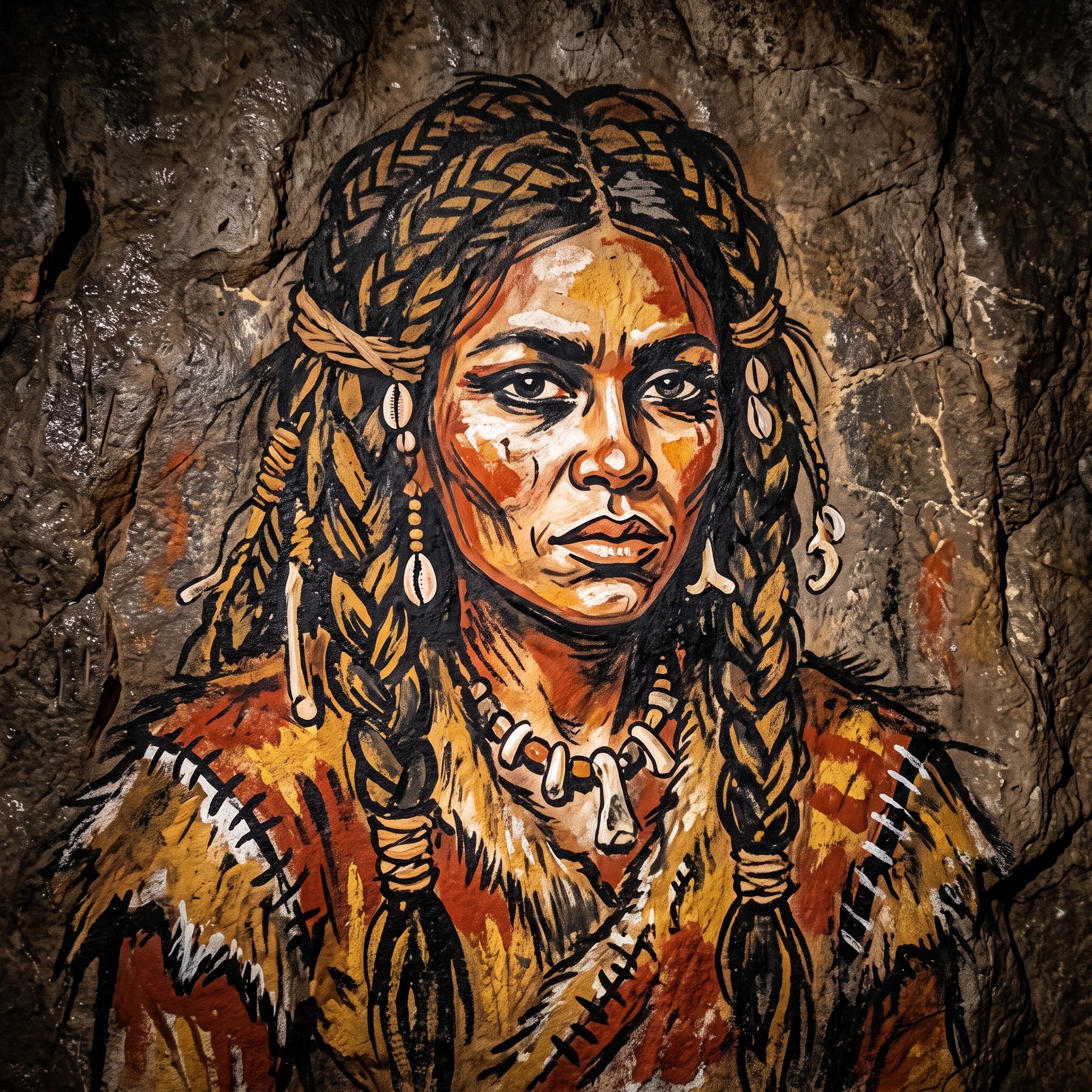 Atone Age Woman jigsaw puzzle by Gotiva